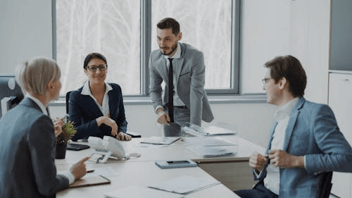 Business team placeholder